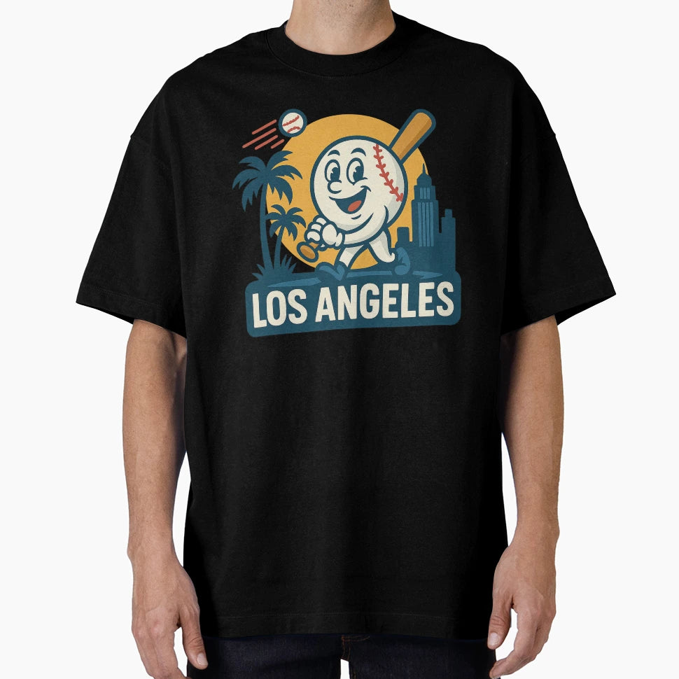 Los Angeles T-Shirt - Minimalist Print for Adults - T-Shirt, Sweatshirt, Hoodie