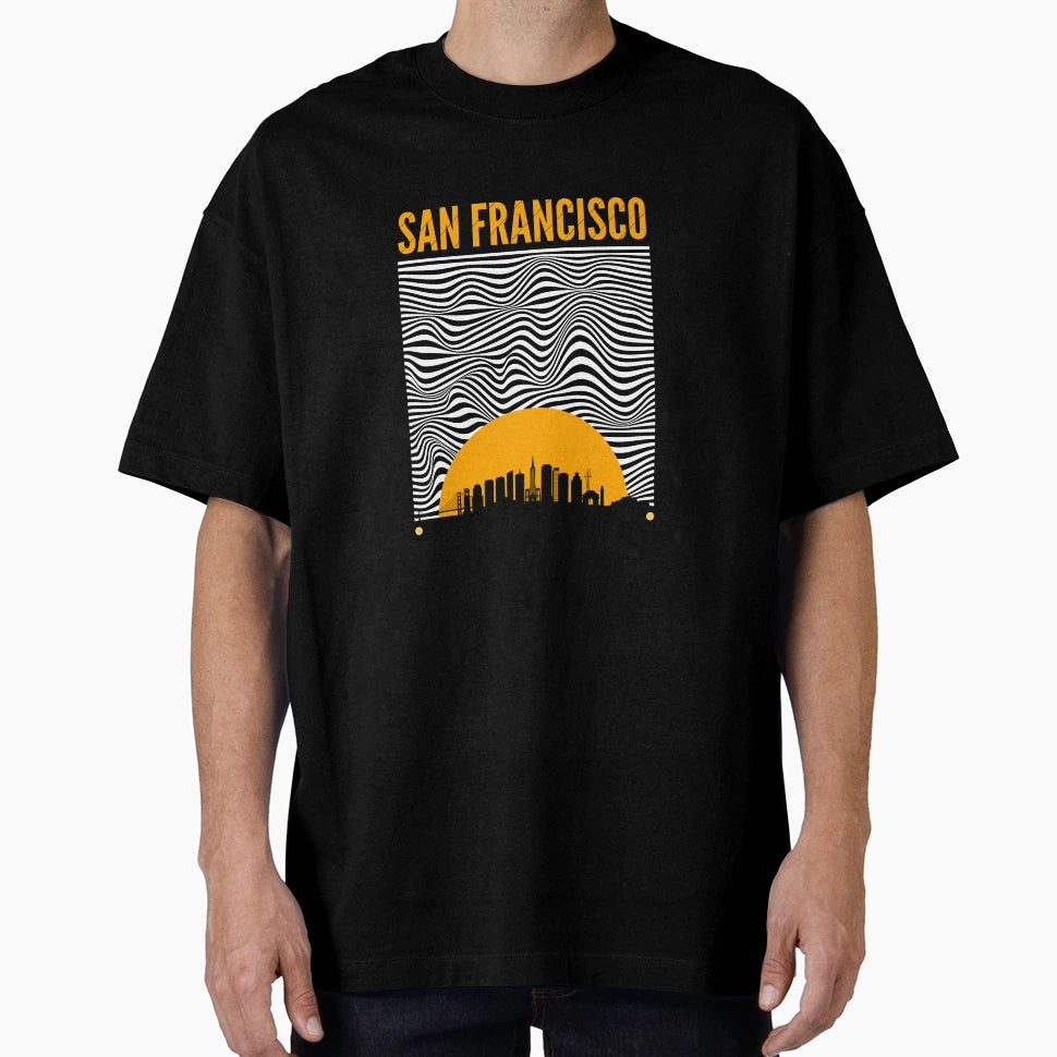 City And County San Francisco Pastel T-Shirt - Streetwear Style Men Women - T-Shirt, Sweatshirt, Hoodie