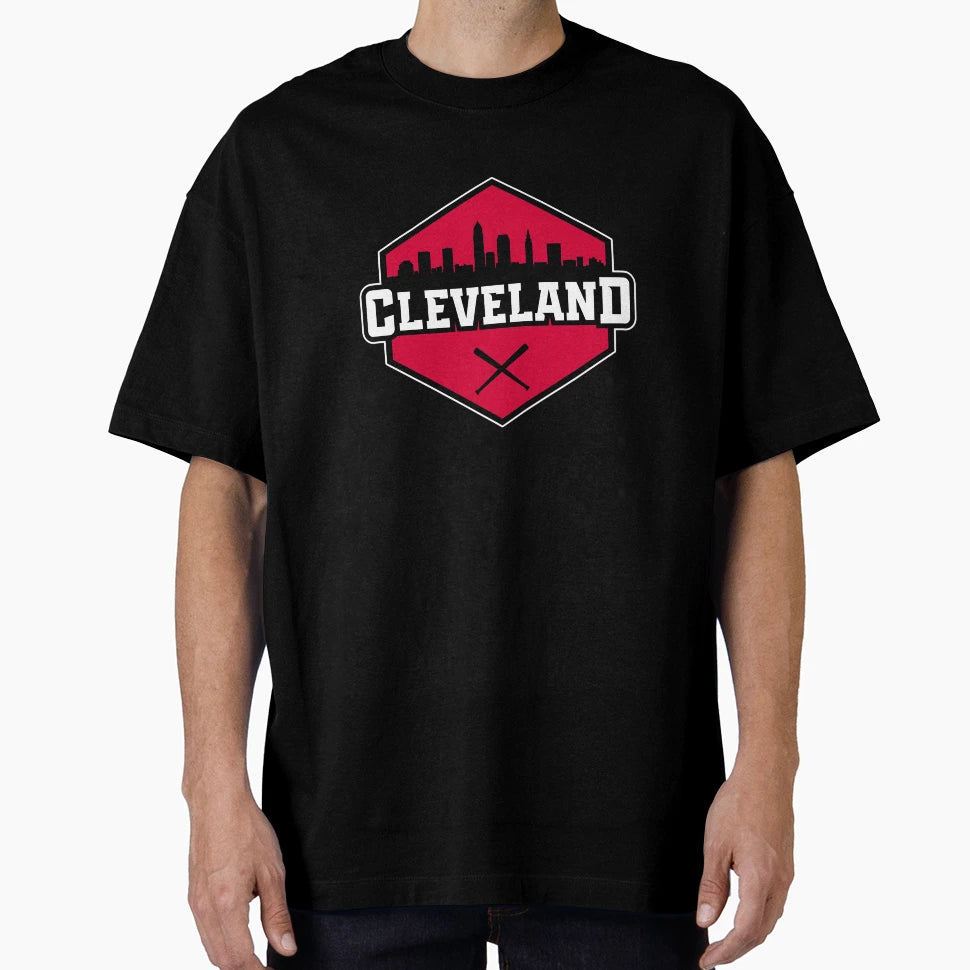 Cleveland Baseball Modern City T-Shirt - Casual Everyday Wear for Adults - T-Shirt, Sweatshirt, Hoodie