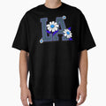 Bloom La Logo Purple Navy T-Shirt - Trendy Graphic Men Women - T-Shirt, Sweatshirt, Hoodie