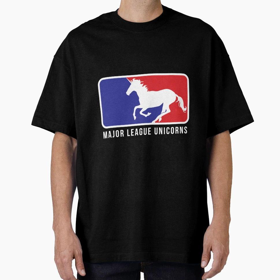 Major League Unicorns Baseball Mix T-Shirt - Trendy Graphic for Adults - T-Shirt, Sweatshirt, Hoodie