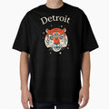 Three Eye Tiger Detroit Japanese T-Shirt - Trendy Graphic for Adults - T-Shirt, Sweatshirt, Hoodie