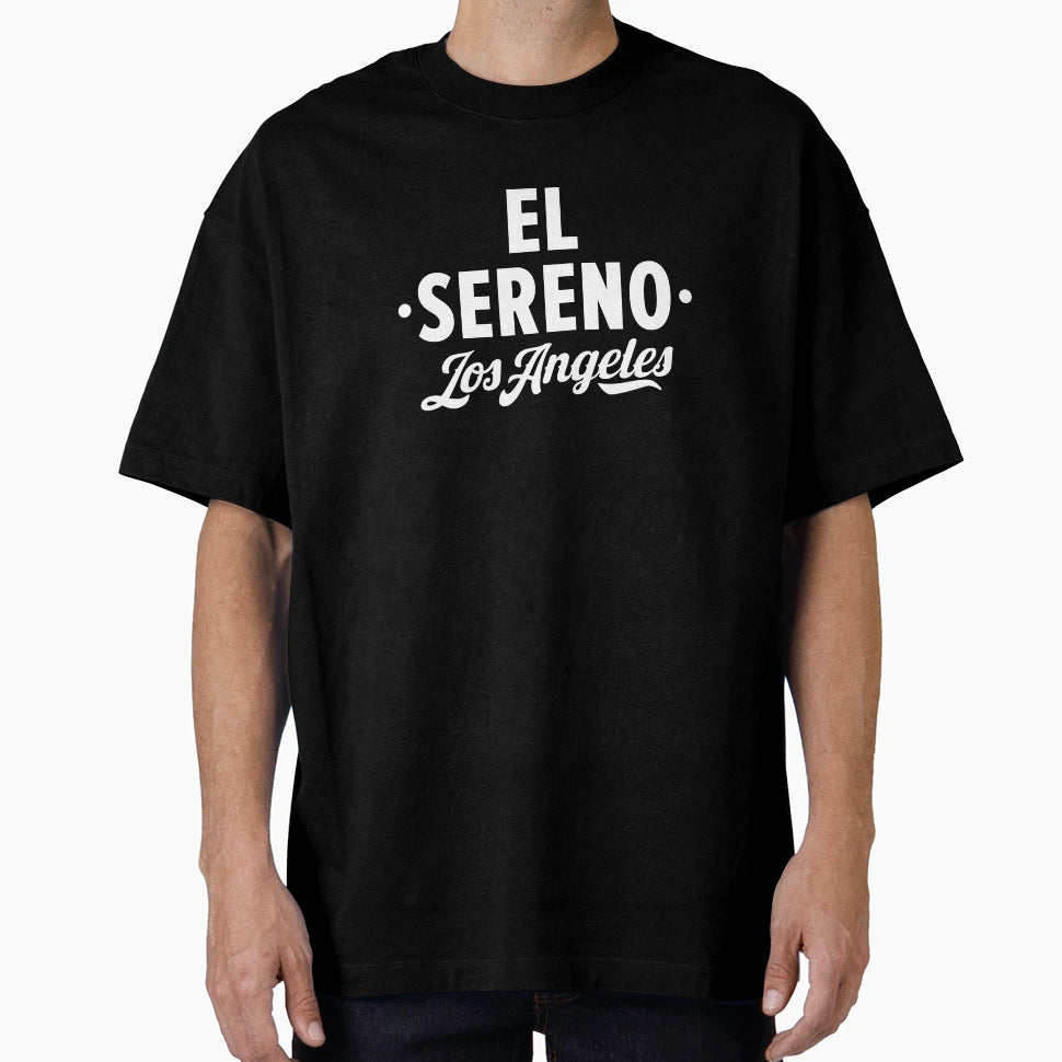 Los Angeles El Sereno Minimalist T-Shirt - Unique Graphic for Adults - T-Shirt, Sweatshirt, Hoodie