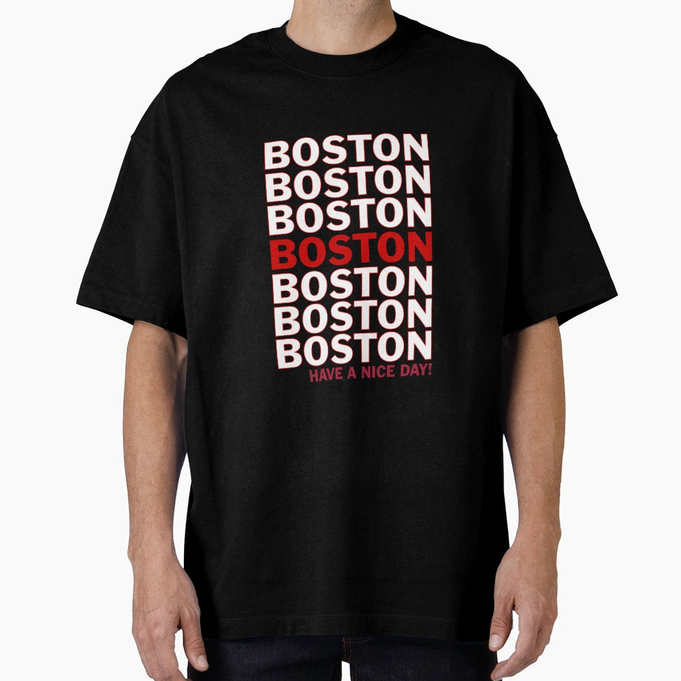 Boston Thank You T-Shirt - Aesthetic Graphic for Adults - T-Shirt, Sweatshirt, Hoodie