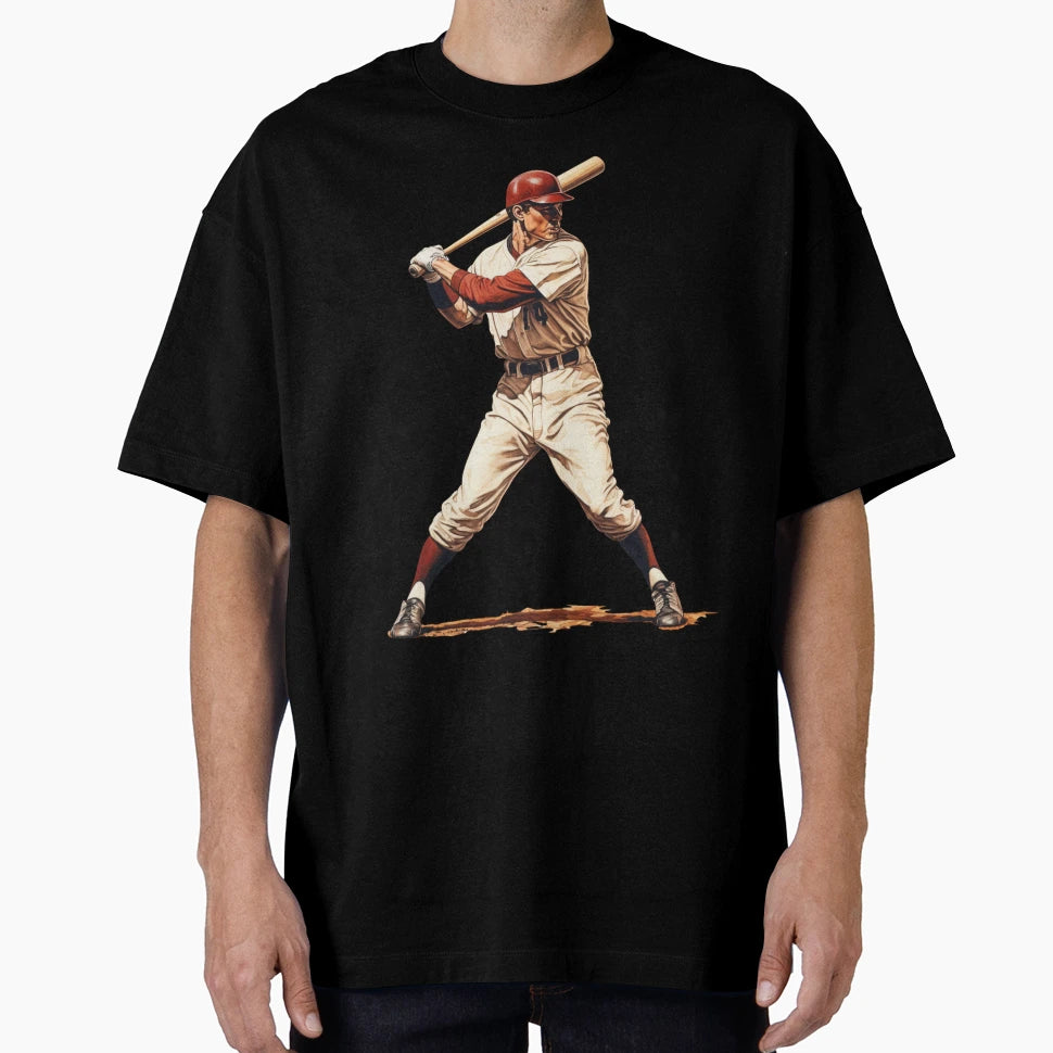 Baseball Player T-Shirt - Casual Everyday Wear for Adults - T-Shirt, Sweatshirt, Hoodie