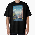 San Francisco California Usa Travel T-Shirt - Aesthetic Graphic Men Women - T-Shirt, Sweatshirt, Hoodie