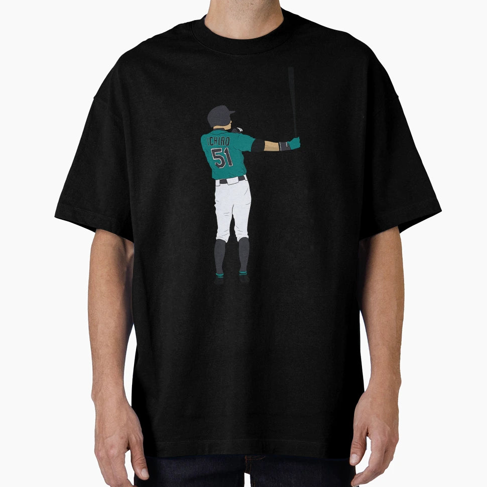 Ichiro Suzuki T-Shirt - Fun Novelty Design for Adults - T-Shirt, Sweatshirt, Hoodie