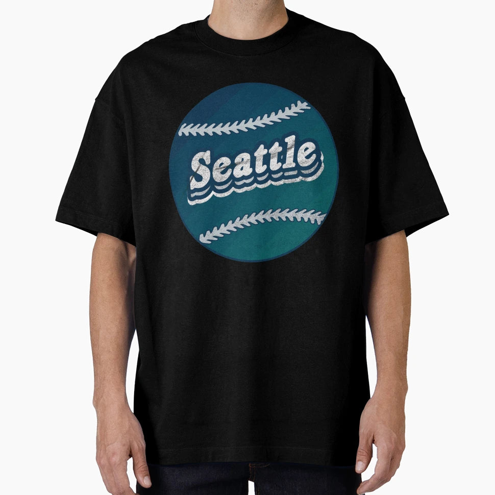Seattle Baseball T-Shirt - Casual Everyday Wear Unisex - T-Shirt, Sweatshirt, Hoodie