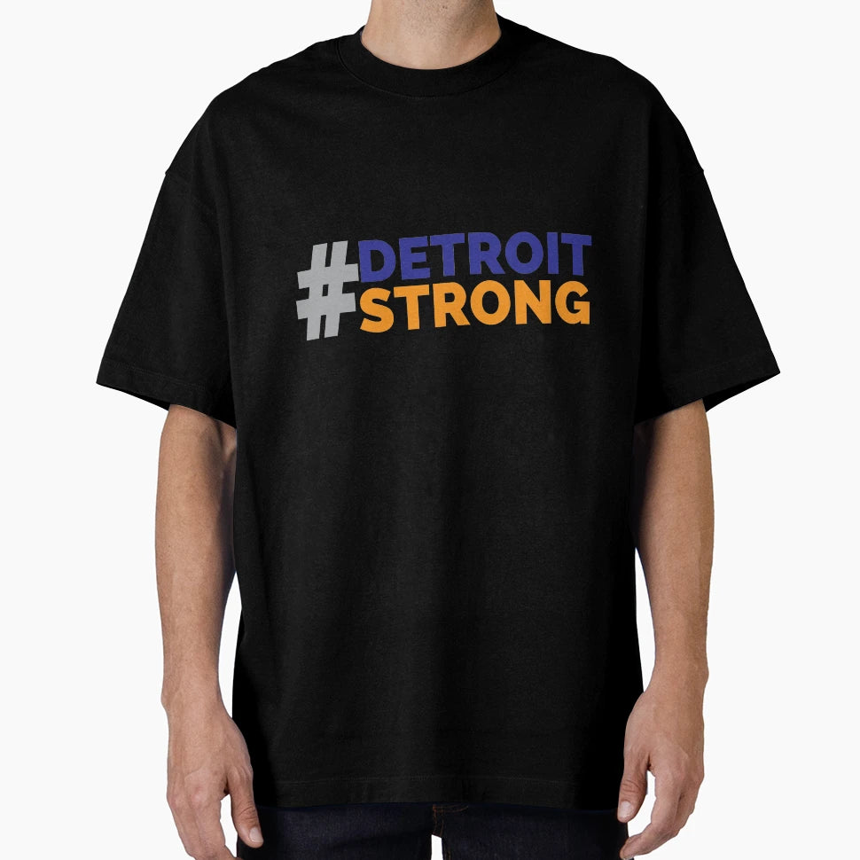Detroitstrong Tigers T-Shirt - Custom Art Print Unisex - T-Shirt, Sweatshirt, Hoodie