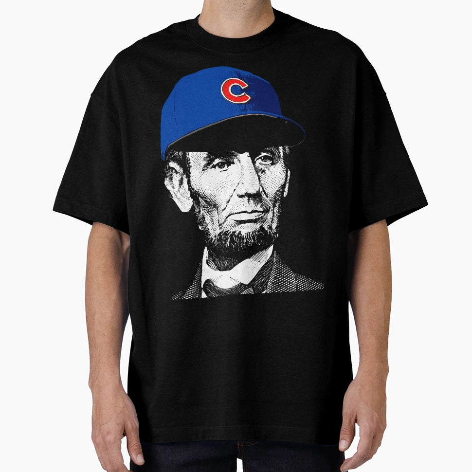 Baseball Lincoln T-Shirt - Minimalist Print Men Women - T-Shirt, Sweatshirt, Hoodie