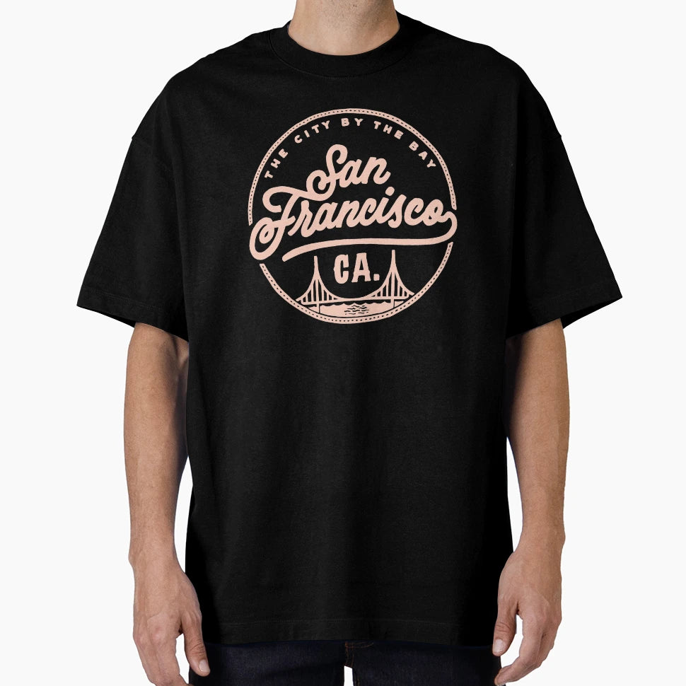 San Francisco California T-Shirt - Custom Art Print for Adults - T-Shirt, Sweatshirt, Hoodie