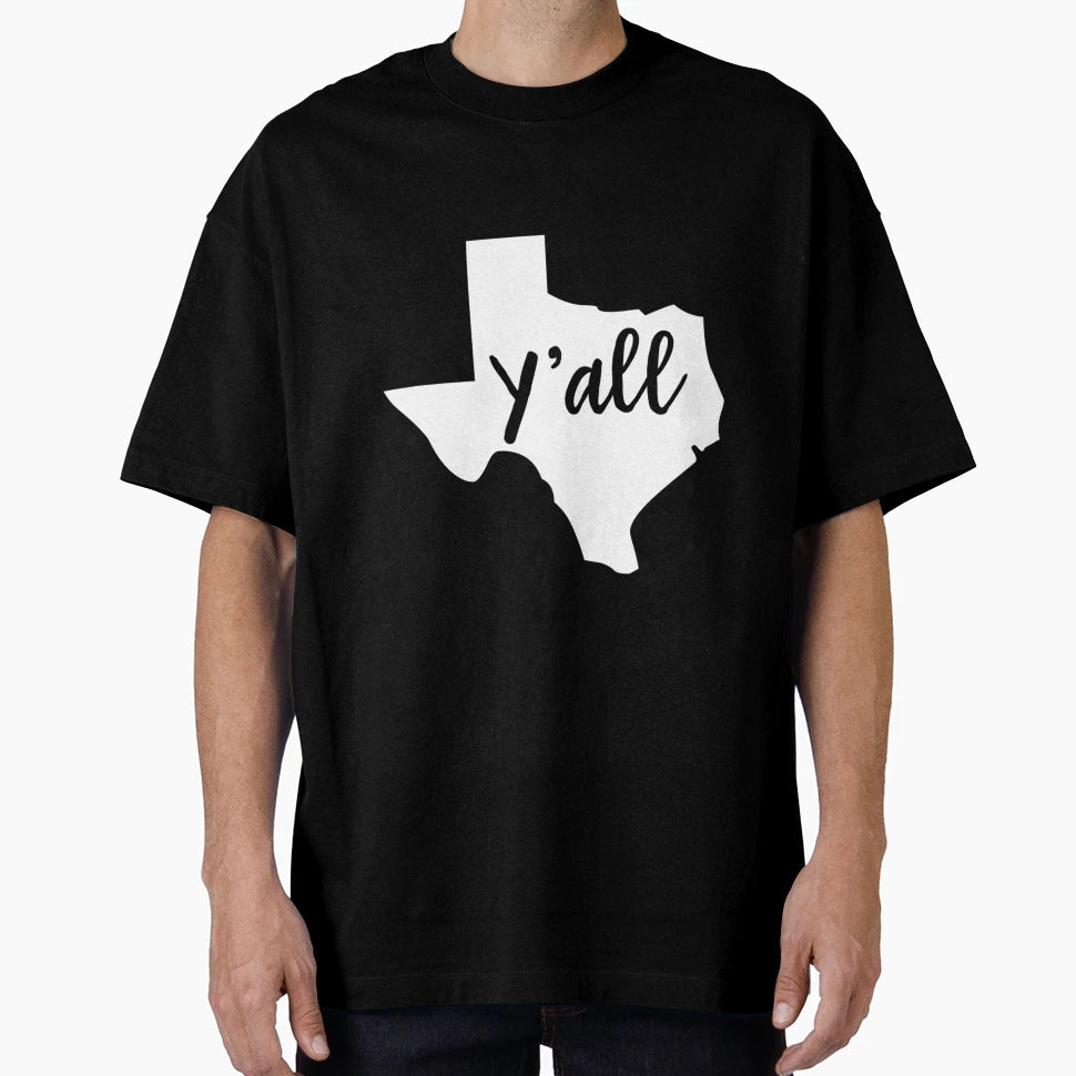 Yall Texas T-Shirt - Aesthetic Graphic for Adults - T-Shirt, Sweatshirt, Hoodie