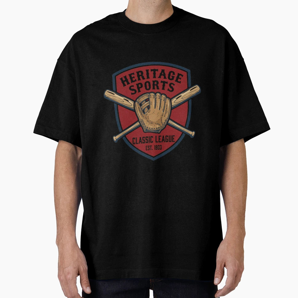 Heritage Sports League Est 1903 T-Shirt - Aesthetic Graphic for Adults - T-Shirt, Sweatshirt, Hoodie