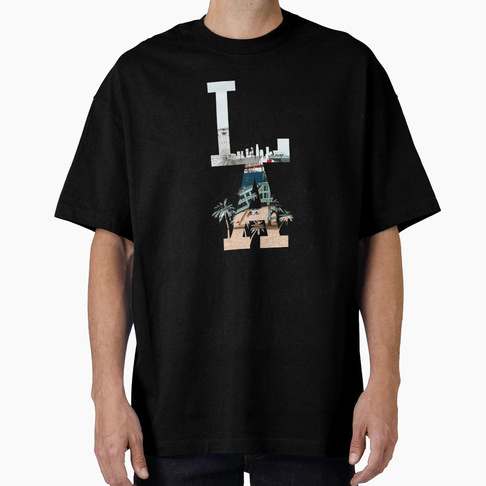 Los Angeles California Love T-Shirt - Aesthetic Graphic for Adults - T-Shirt, Sweatshirt, Hoodie