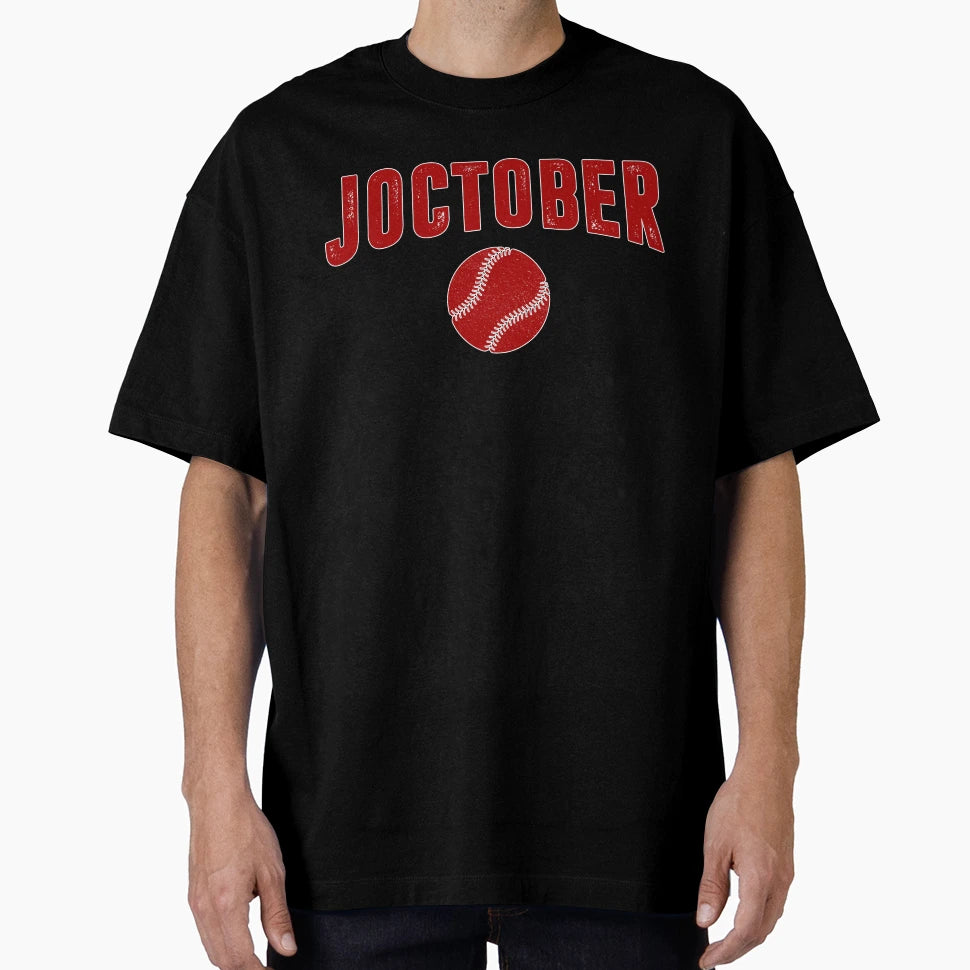 Joctober Baseball Mens Womens T-Shirt - Novelty Apparel Unisex - T-Shirt, Sweatshirt, Hoodie