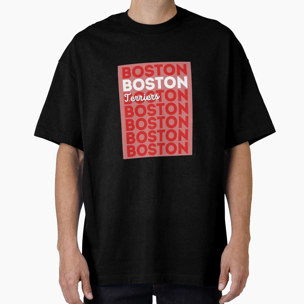 Boston University Terriers T-Shirt - Aesthetic Graphic for Adults - T-Shirt, Sweatshirt, Hoodie