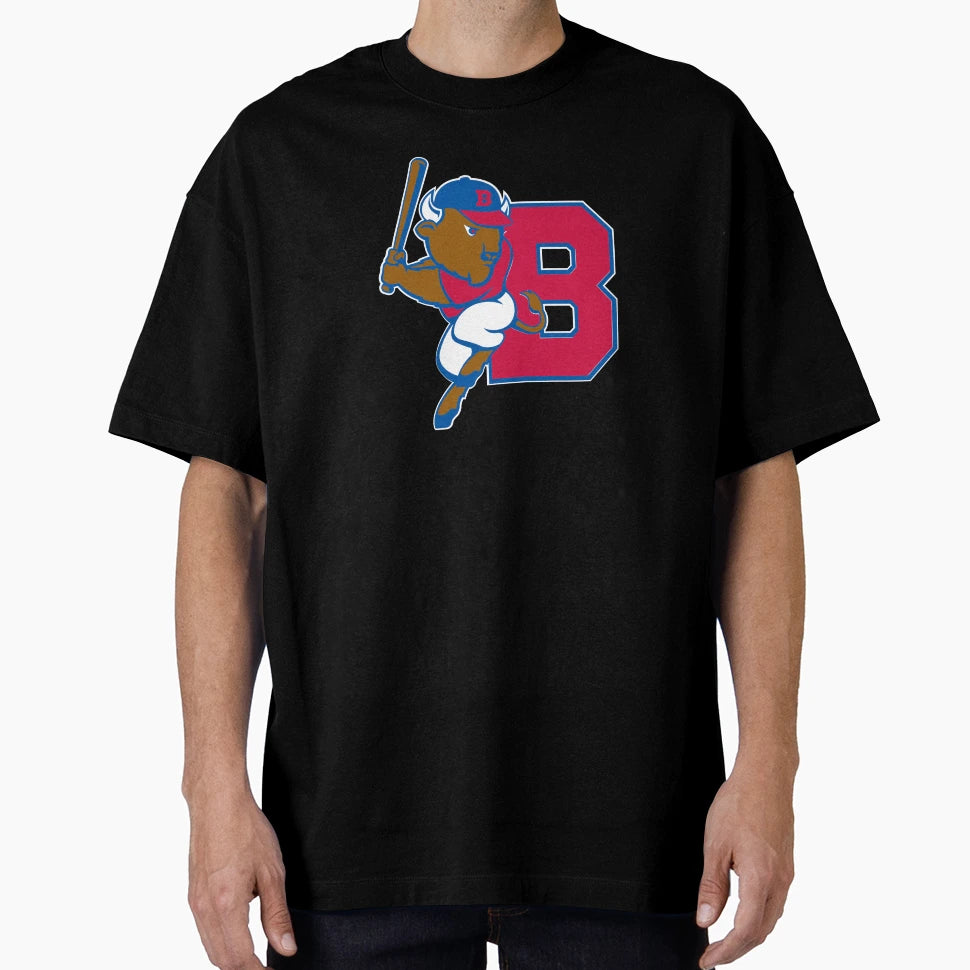 Buffalo Bisons Icon T-Shirt - Casual Everyday Wear for Adults - T-Shirt, Sweatshirt, Hoodie
