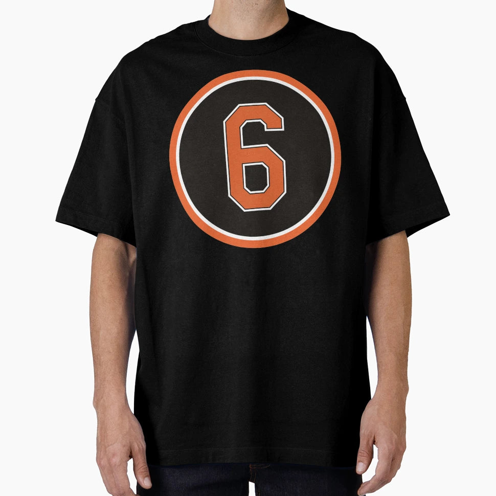 Jonathan Schoop 6 Jersey Number T-Shirt - Unique Graphic Unisex - T-Shirt, Sweatshirt, Hoodie