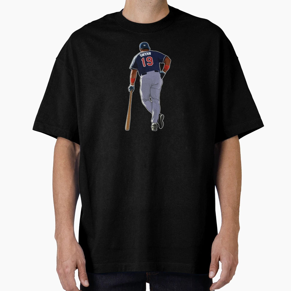 Tony Gwynn 19 Stands T-Shirt - Custom Art Print Unisex - T-Shirt, Sweatshirt, Hoodie