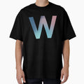 Gradient Letter W Initial Alphabet T-Shirt - Unique Graphic Unisex - T-Shirt, Sweatshirt, Hoodie