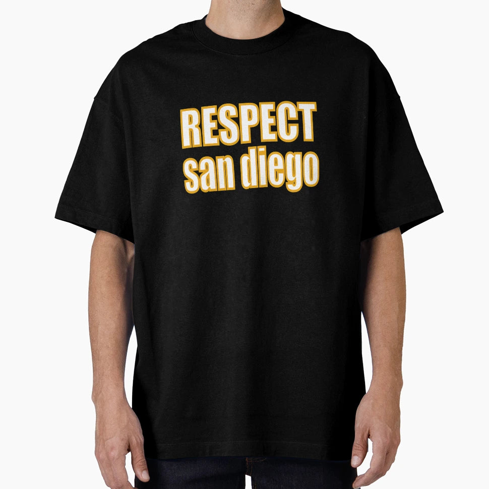 Respect San Diego Gift Sport Fans T-Shirt - Aesthetic Graphic Men Women - T-Shirt, Sweatshirt, Hoodie