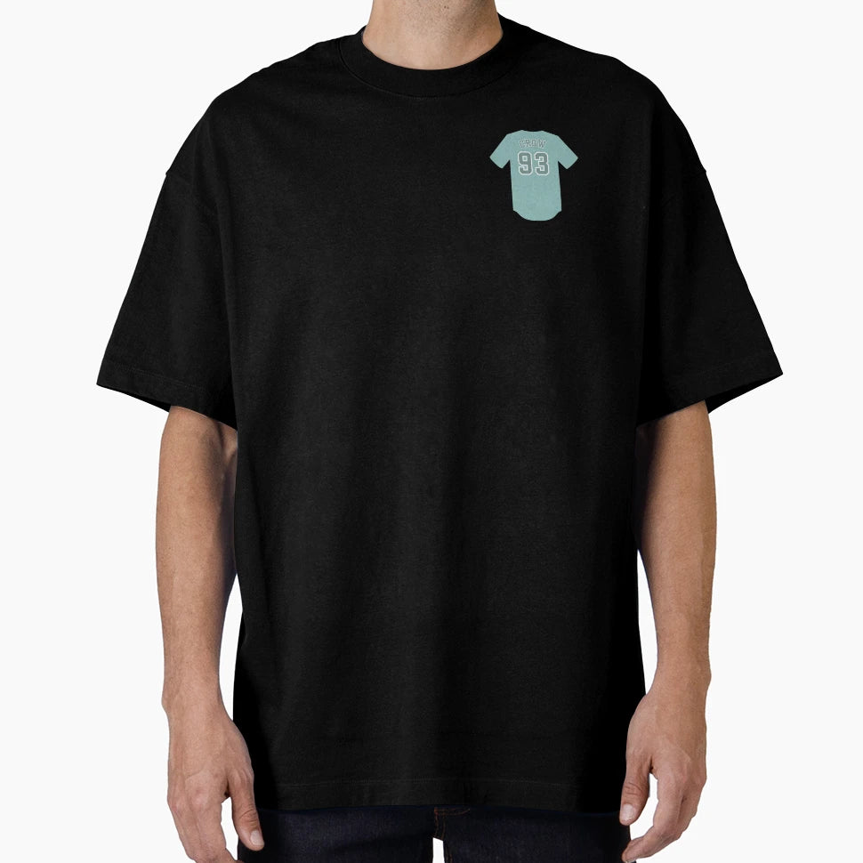 Crow Jersey T-Shirt - Minimalist Print Unisex - T-Shirt, Sweatshirt, Hoodie
