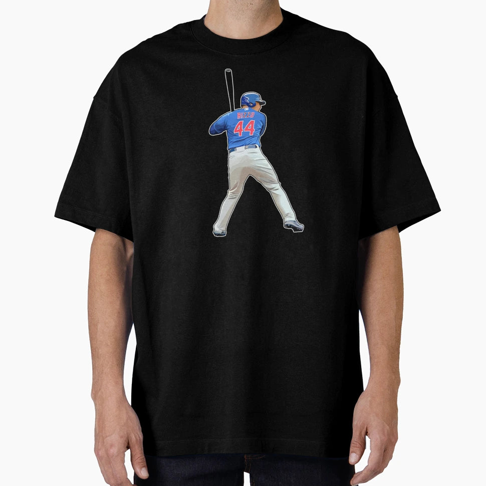 Anthony Rizzo 44 Bats Ready T-Shirt - Aesthetic Graphic Men Women - T-Shirt, Sweatshirt, Hoodie