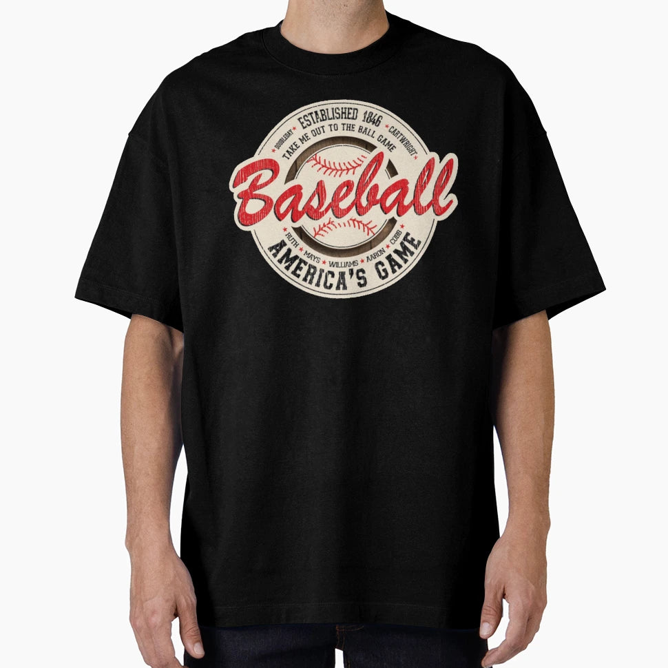 Baseball Take Me Out To Ball Game T-Shirt - Fun Novelty Design Men Women - T-Shirt, Sweatshirt, Hoodie