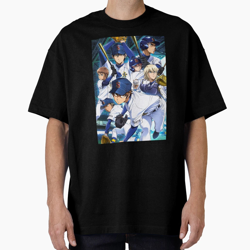 Diamond No Ace Team T-Shirt - Streetwear Style for Adults - T-Shirt, Sweatshirt, Hoodie