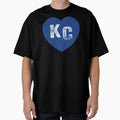 Royal Blue Kc Blue Heart Kansas City T-Shirt - Unique Graphic Men Women - T-Shirt, Sweatshirt, Hoodie