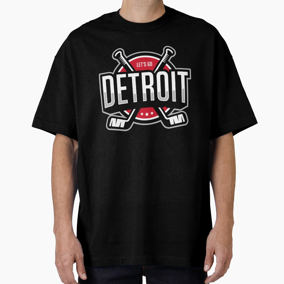Detroit Emblem T-Shirt - Trendy Graphic Men Women - T-Shirt, Sweatshirt, Hoodie