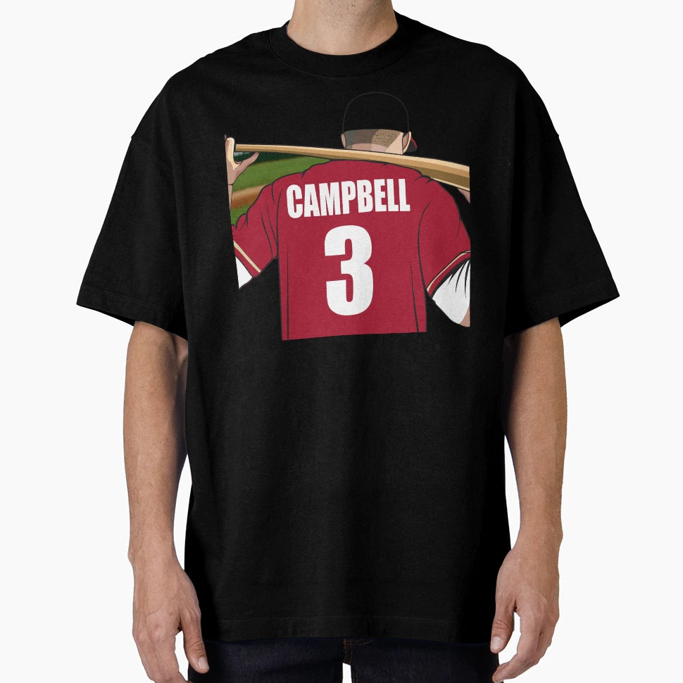 Campbell Baseball Number 3 T-Shirt - Custom Art Print Unisex - T-Shirt, Sweatshirt, Hoodie