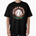 Outfield Matters Baseball Outfielder T-Shirt - Unique Graphic Men Women - T-Shirt, Sweatshirt, Hoodie