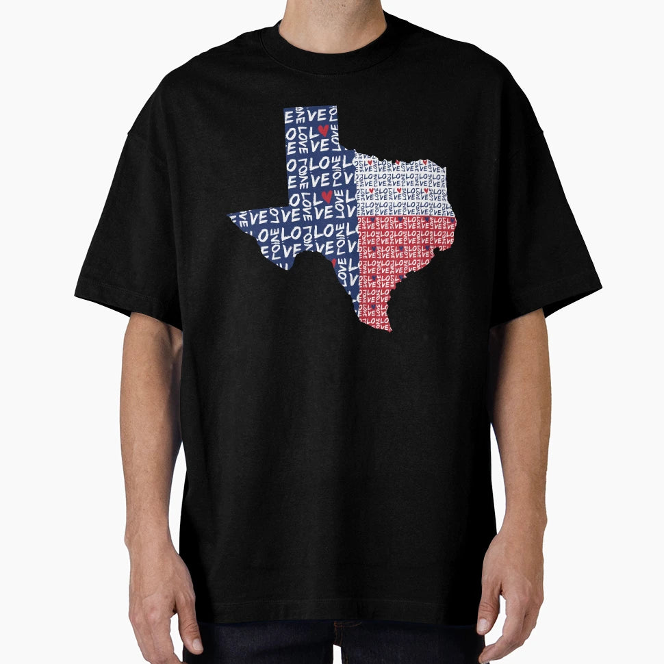 All Love Texas T-Shirt - Casual Everyday Wear Men Women - T-Shirt, Sweatshirt, Hoodie