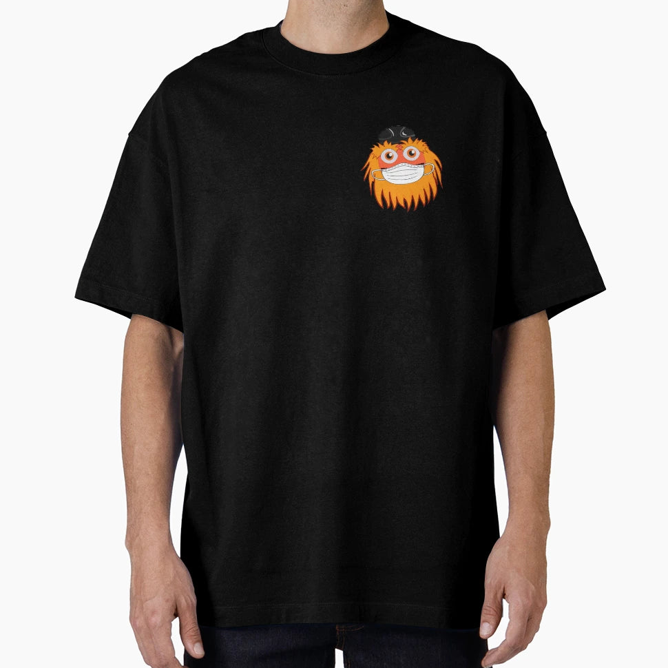 Philadelphia Flyers Gritty Covid T-Shirt - Minimalist Print for Adults - T-Shirt, Sweatshirt, Hoodie