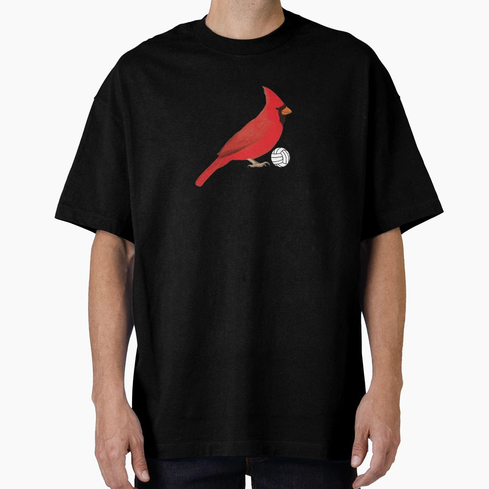 Volleyball Cardinal T-Shirt - Novelty Apparel Men Women - T-Shirt, Sweatshirt, Hoodie