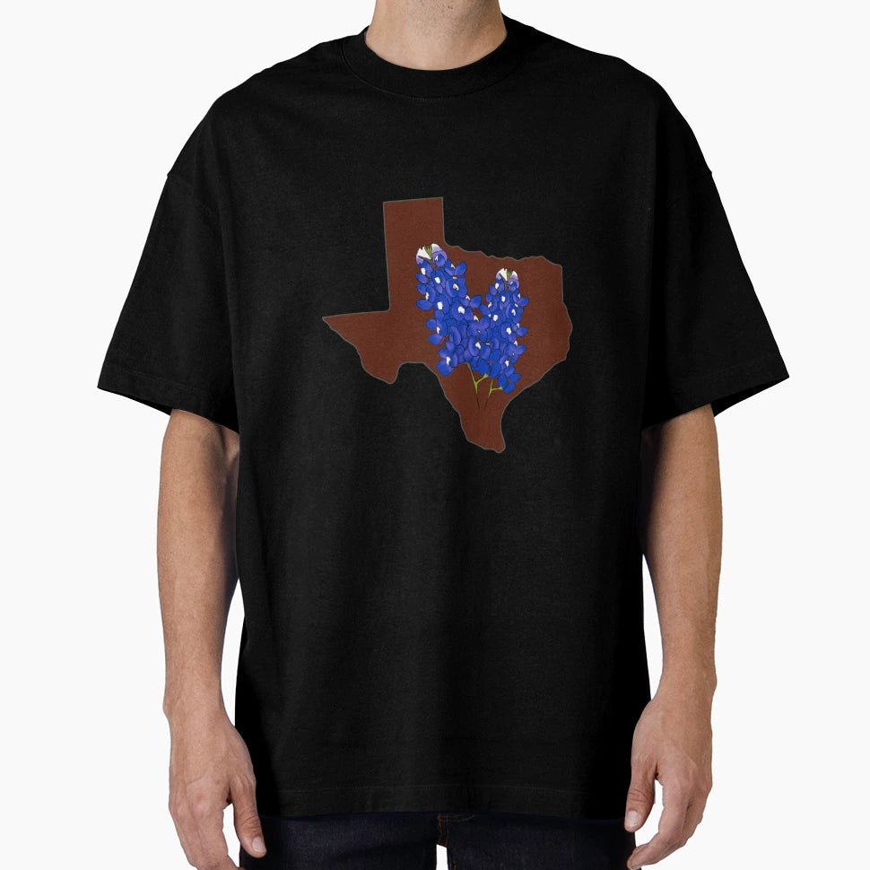 Texas Bluebonnets T-Shirt - Trendy Graphic for Adults - T-Shirt, Sweatshirt, Hoodie