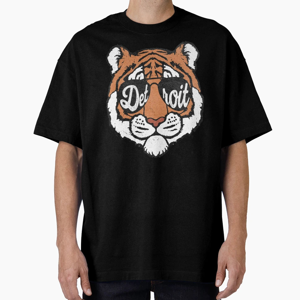 Grunge Detroit Baseball T-Shirt - Unique Graphic Unisex - T-Shirt, Sweatshirt, Hoodie