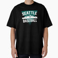 Seattle Baseball Team Pride City Skyline T-Shirt - Unique Graphic Unisex - T-Shirt, Sweatshirt, Hoodie