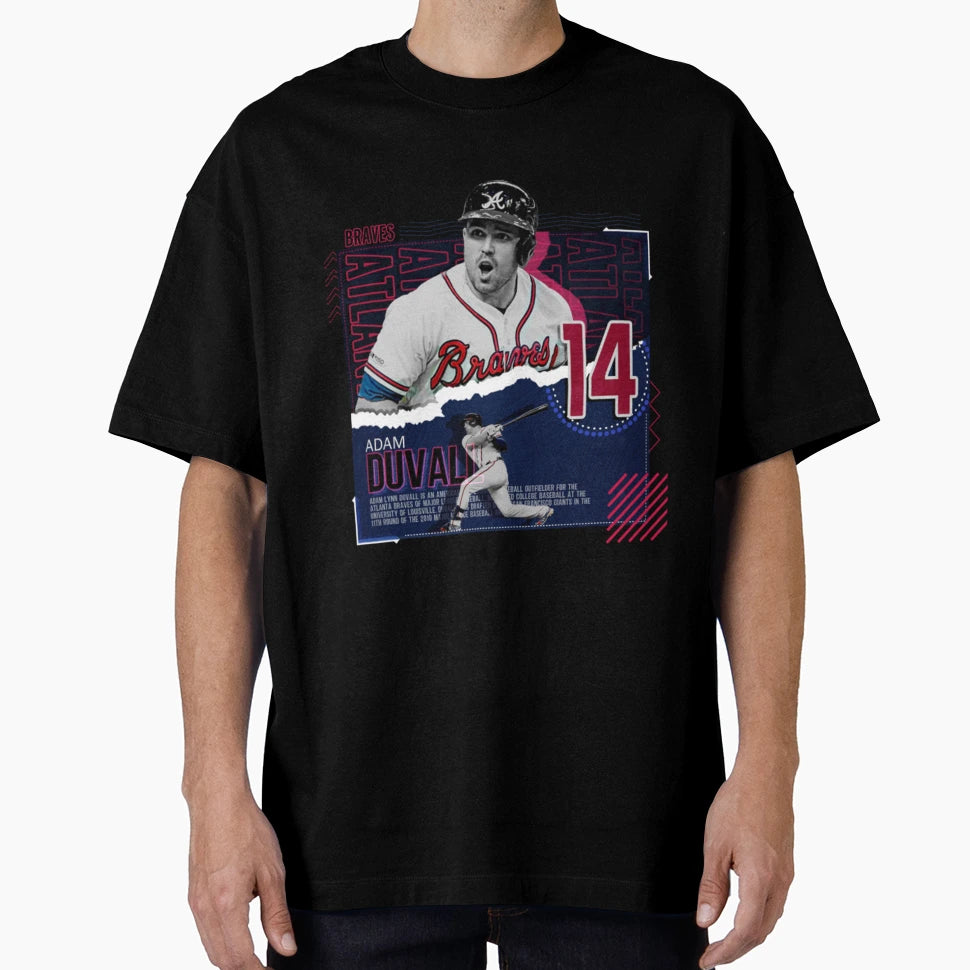 Adam Duvall Baseball T-Shirt - Graphic Print Unisex - T-Shirt, Sweatshirt, Hoodie