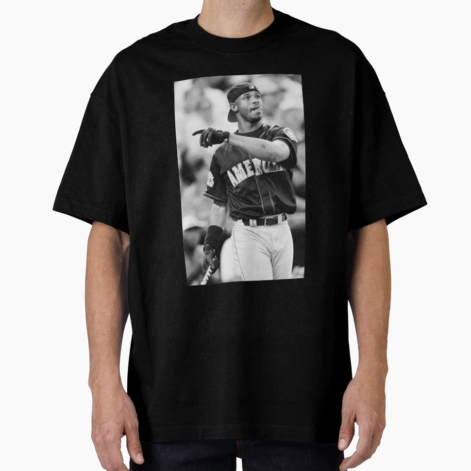 Ken Griffey Jr T-Shirt - Minimalist Print Men Women - T-Shirt, Sweatshirt, Hoodie