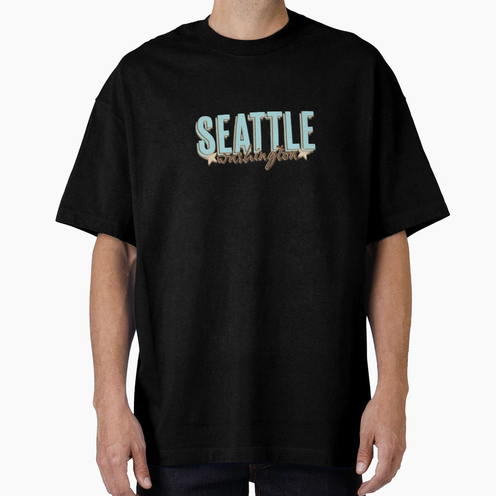Seattle Washington T-Shirt - Casual Everyday Wear Men Women - T-Shirt, Sweatshirt, Hoodie