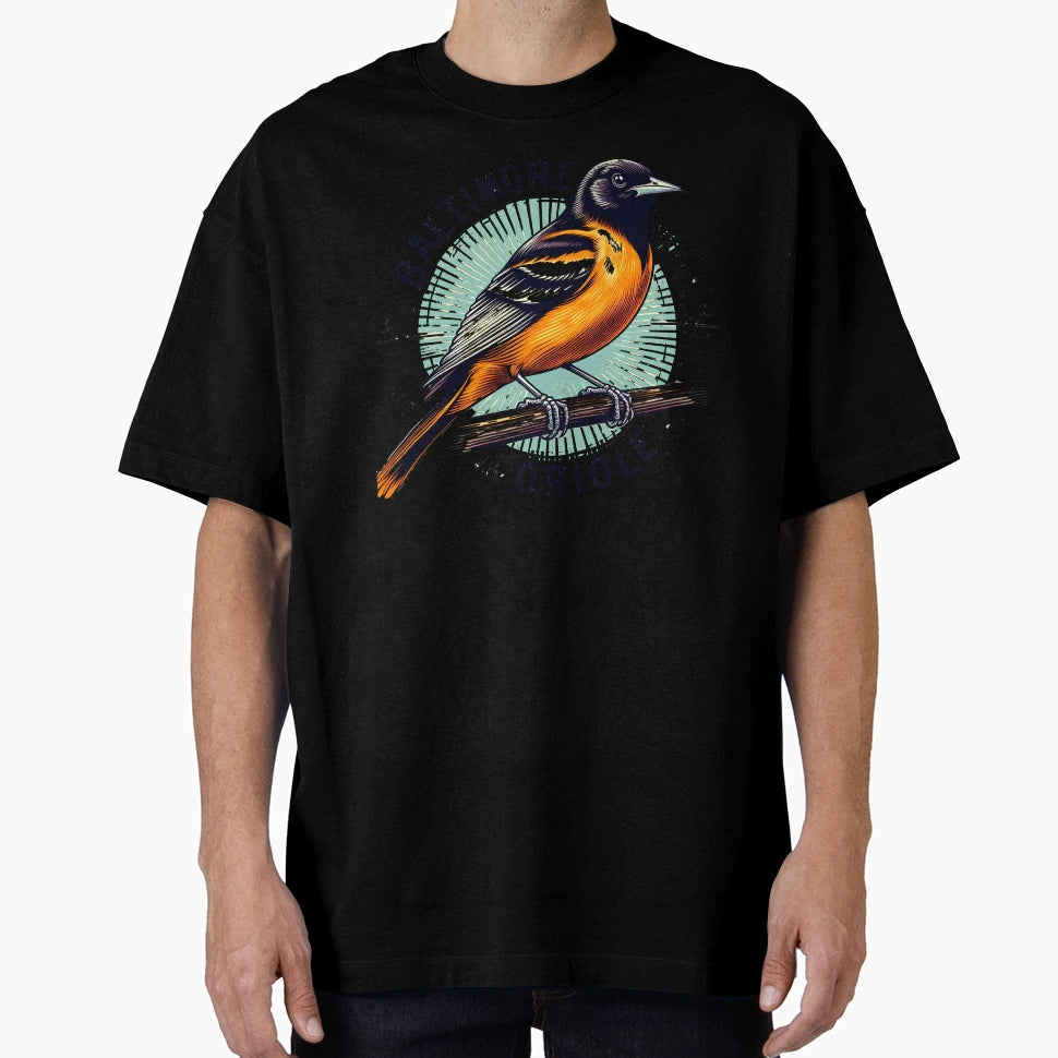 Baltimore Oriole 4 T-Shirt - Aesthetic Graphic Unisex - T-Shirt, Sweatshirt, Hoodie