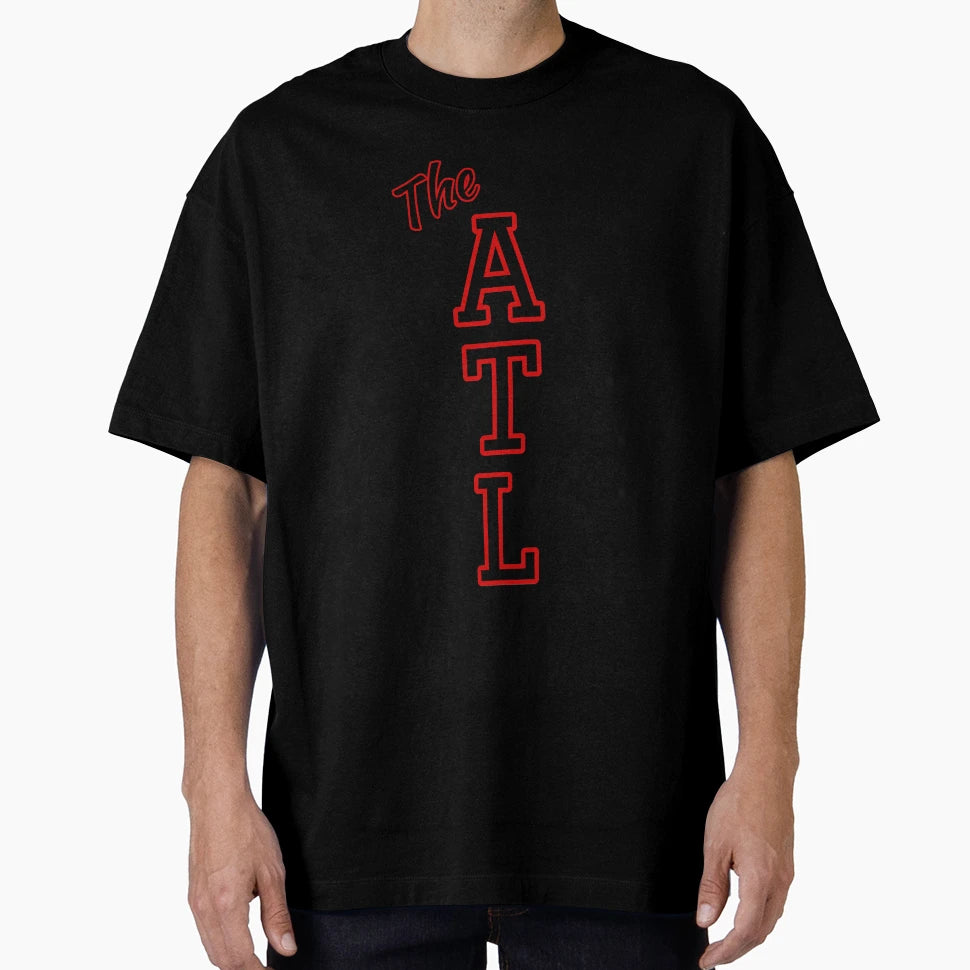 Atl Red And Black T-Shirt - Unique Graphic for Adults - T-Shirt, Sweatshirt, Hoodie