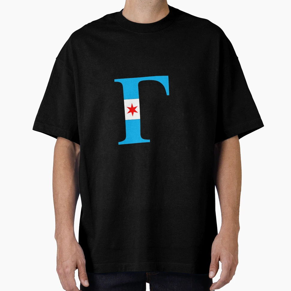 Chicago Gamma Greek Letter T-Shirt - Custom Art Print Unisex - T-Shirt, Sweatshirt, Hoodie