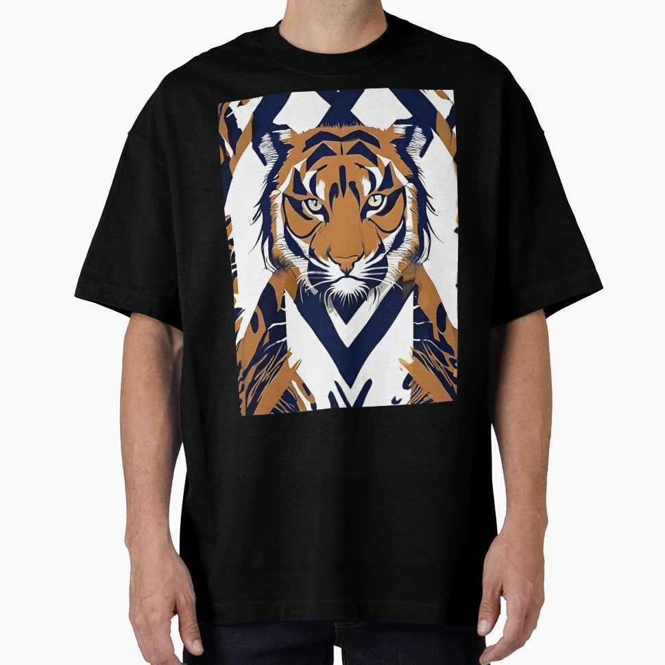 Animal Pattern Tiger T-Shirt - Streetwear Style for Adults - T-Shirt, Sweatshirt, Hoodie