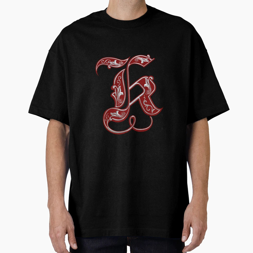 Letter K T-Shirt - Unique Graphic Unisex - T-Shirt, Sweatshirt, Hoodie