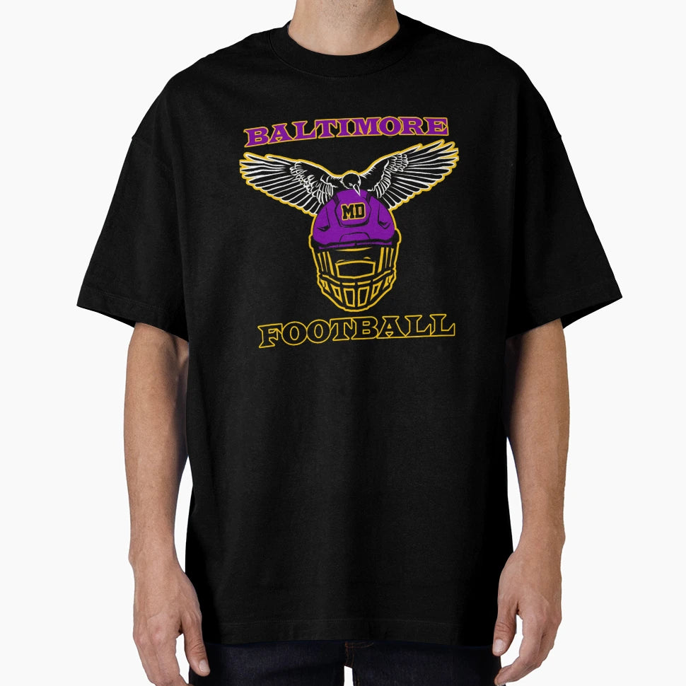 Baltimore Football T-Shirt - Casual Everyday Wear for Adults - T-Shirt, Sweatshirt, Hoodie