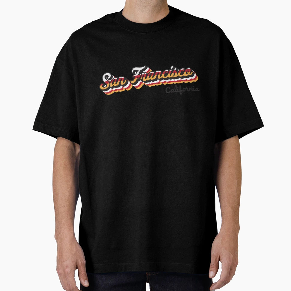 San Francisco City T-Shirt - Graphic Print for Adults - T-Shirt, Sweatshirt, Hoodie