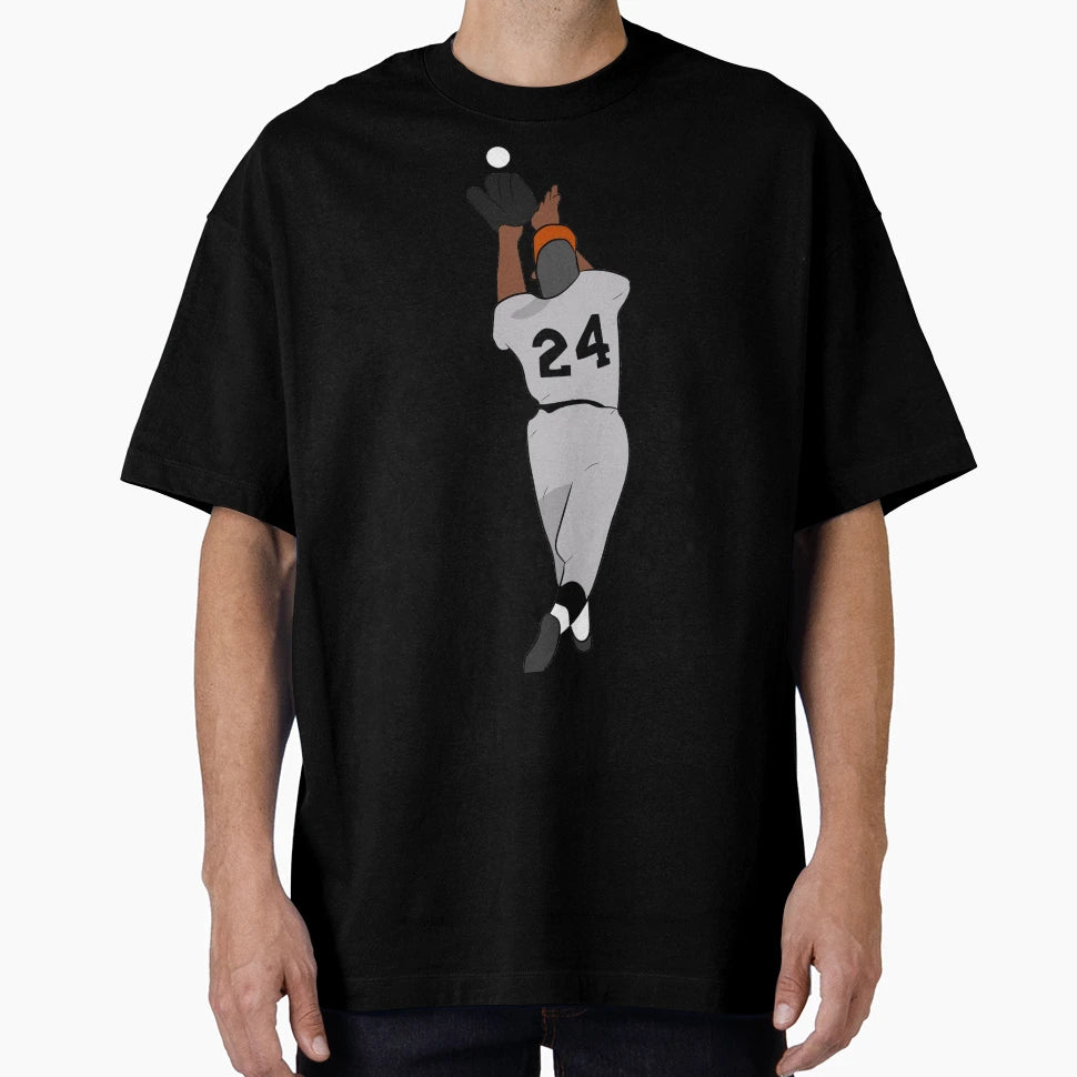 Willie Mays T-Shirt - Aesthetic Graphic for Adults - T-Shirt, Sweatshirt, Hoodie